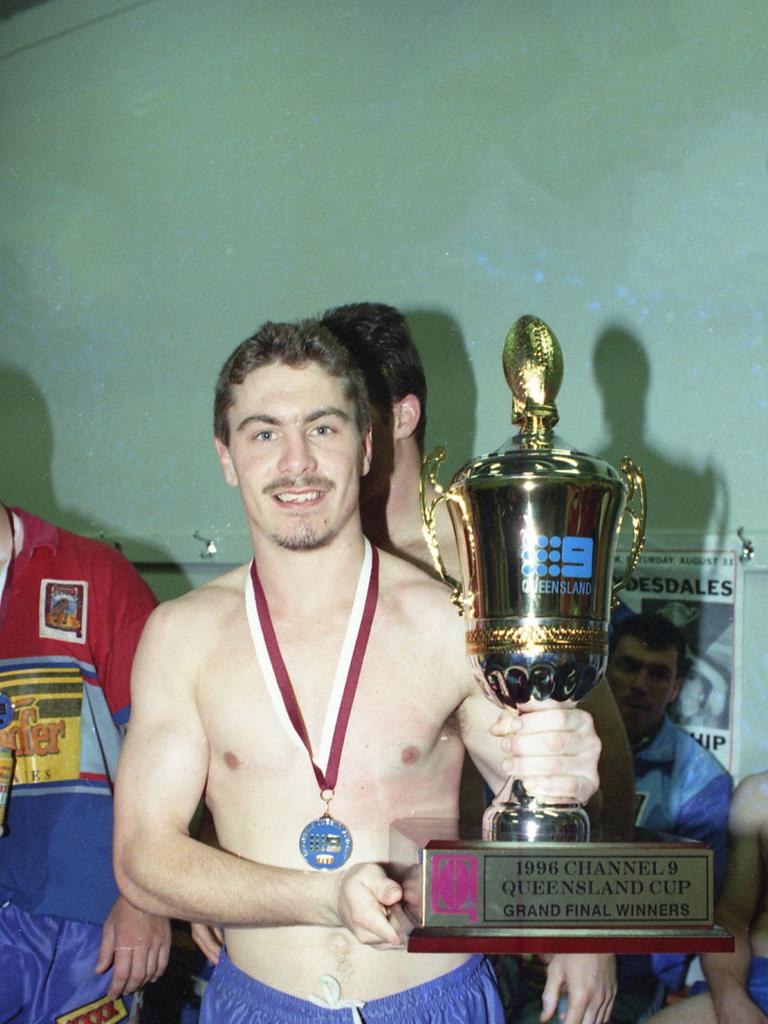 Peter Stenner after the Queensland Cup rugby league grand final.