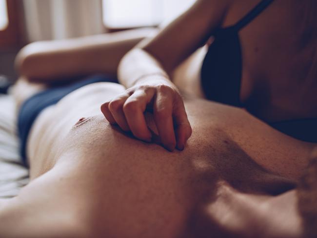 See if you can reach climax through masturbation while your partner is there. Picture: iStock