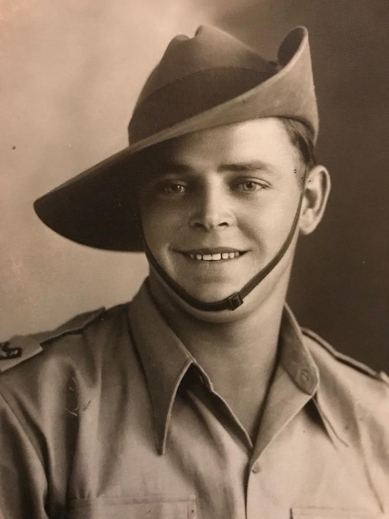 Syd Kinsman in Palestine in 1941