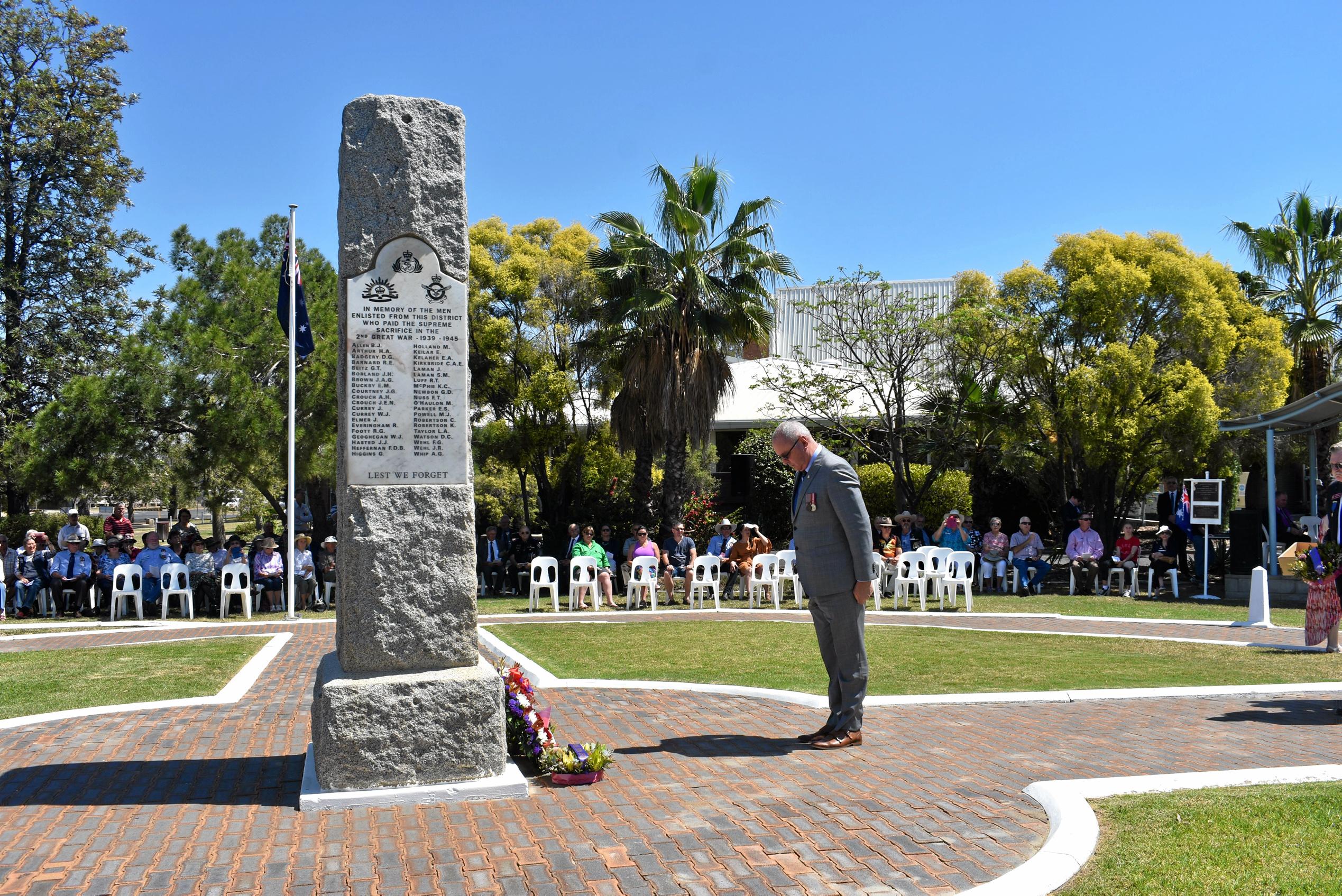 RSL QLD President Tony Ferris. Picture: Jorja McDonnell