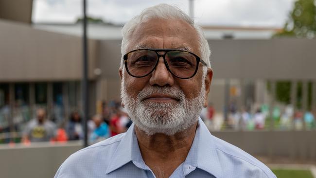 Pakistan native Muhammed Shahbaz outside the Blacktown Leisure Centre. Picture: Nathan Schmidt