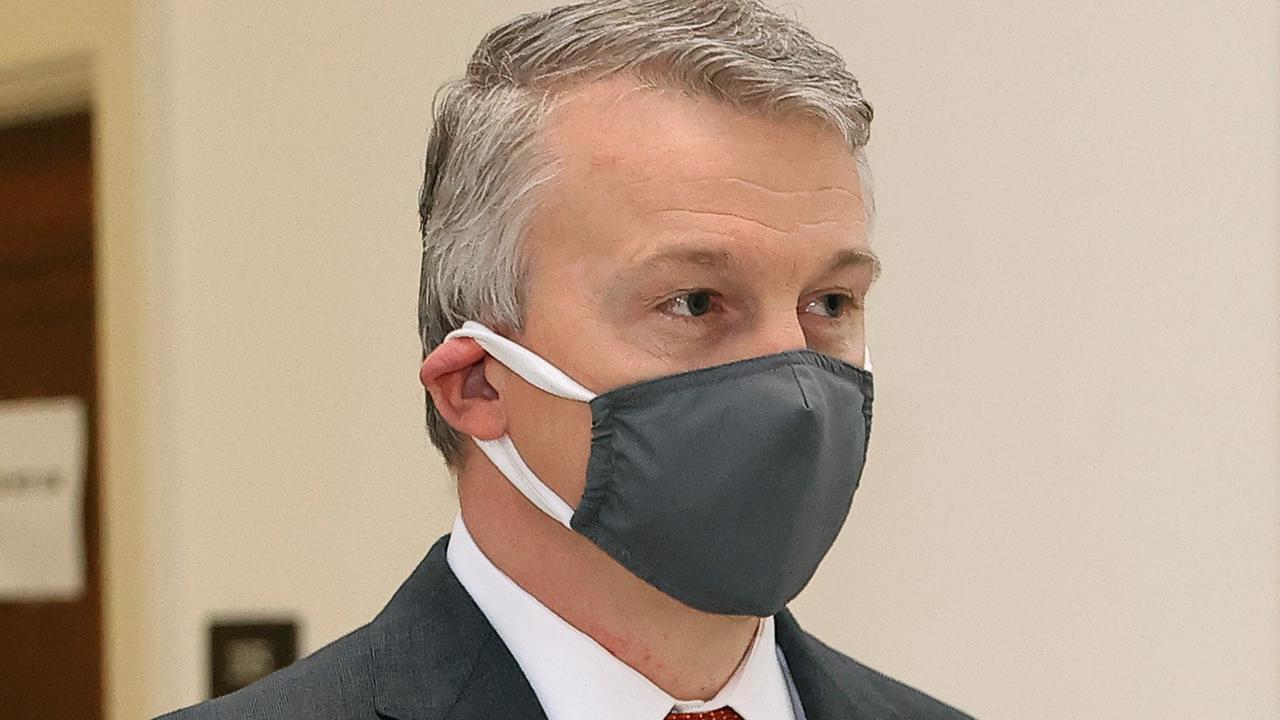 Rick Bright, former director of the Biomedical Advanced Research and Development Authority, arrives at the Rayburn House Office Building before testifying about the government response to the novel coronavirus pandemic.