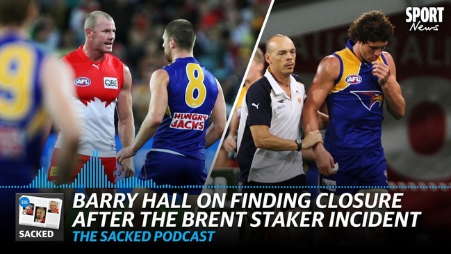 SACKED: Barry Hall finds closure after Brent Staker incident