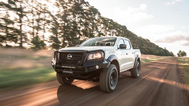 Nissan’s Navara SL Warrior is a basic machine.