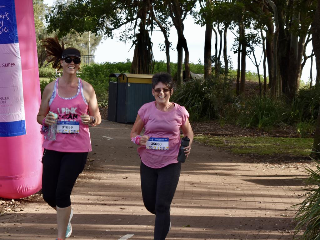 Women of all ages and fitness levels got up this morning, and, for an important cause. Picture: Isabella Magee