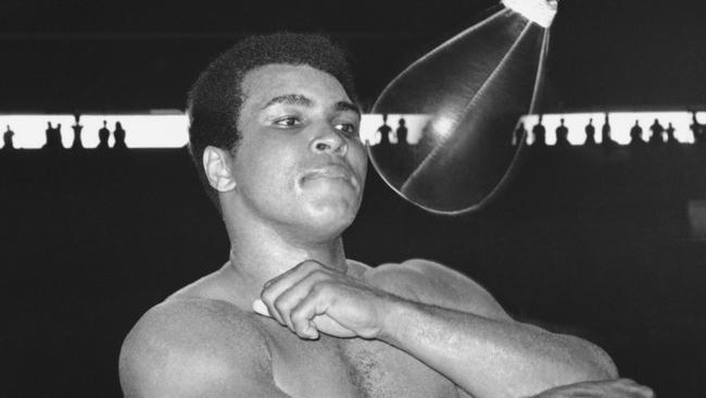 Muhammad Ali in 1975.