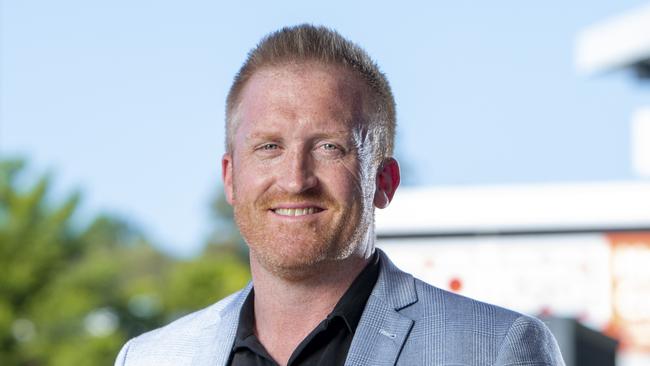 Real estate agent Oliver Rodgers, principal of Rodgers &amp; Wilson Real Estate in Upper Coomera. Picture: Jerad Williams.