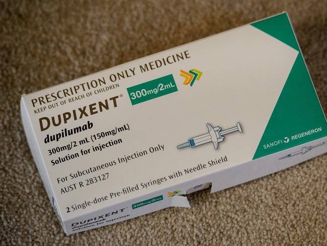 The cost of Dupixent will be cut now it is on the PBS. Picture: Jay Town