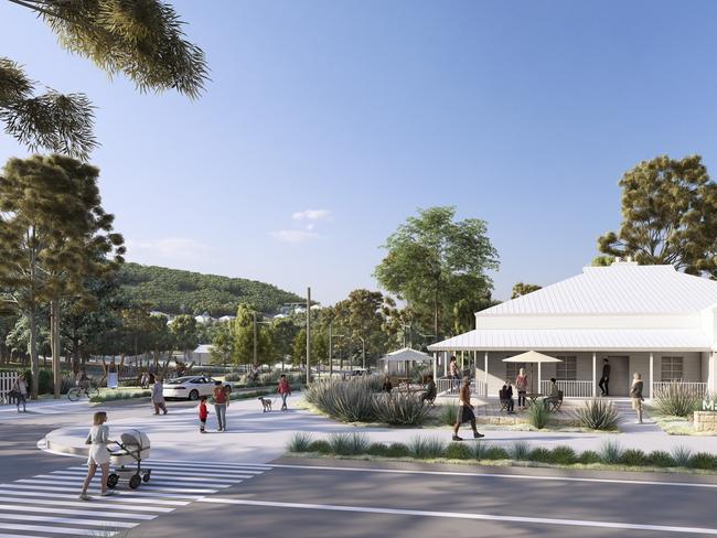 Land release artists impressions for Southern Cross University in Lismore where 400 new homes are expected to ease the housing crisis.