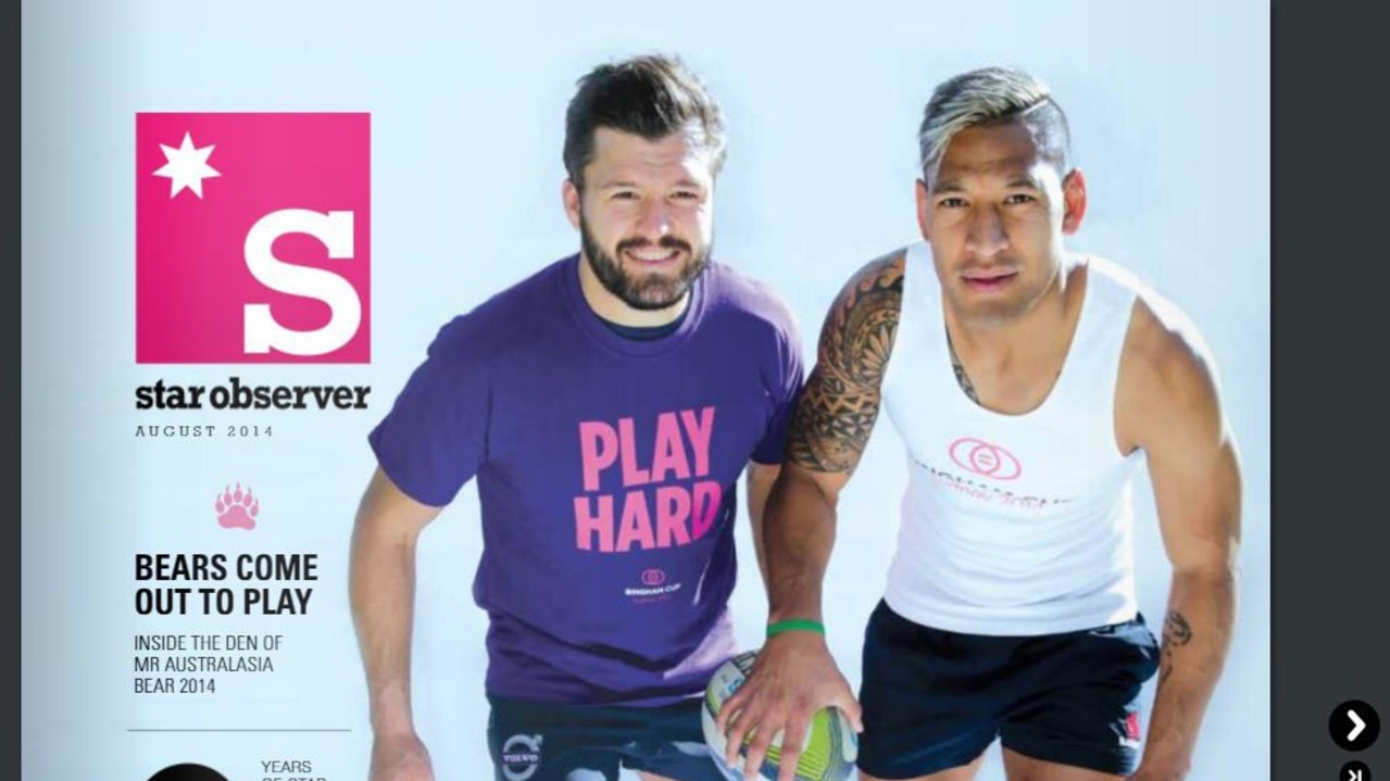 Rugby Australia announced new gay alliance amid Israel Folau saga