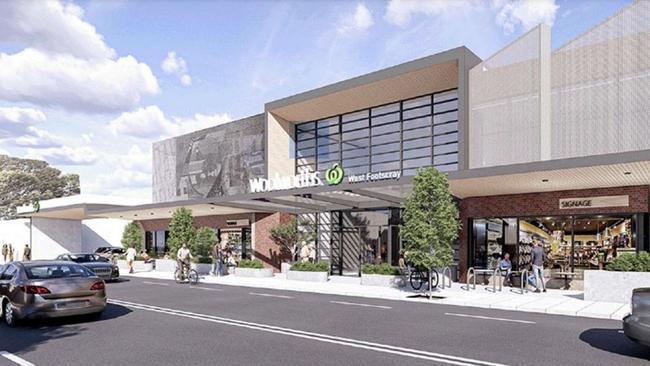 Woolworths is proposing a new store in West Footscray. Picture: Supplied