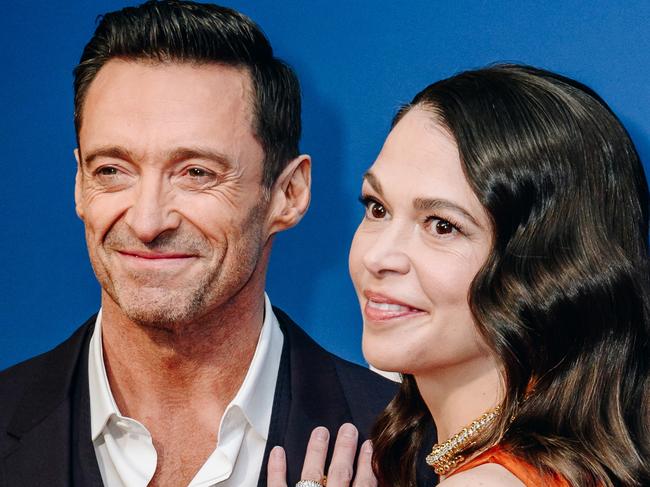 Hugh Jackman, Sutton Foster at "The Music Man" Broadway Opening held at the Winter Garden Theatre on February 10, 2022 (Photo by Nina Westervelt/Variety/Penske Media via Getty Images)