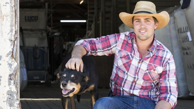 Boorowa farmer Lachlan McGuinness. Picture: Dylan Robinson