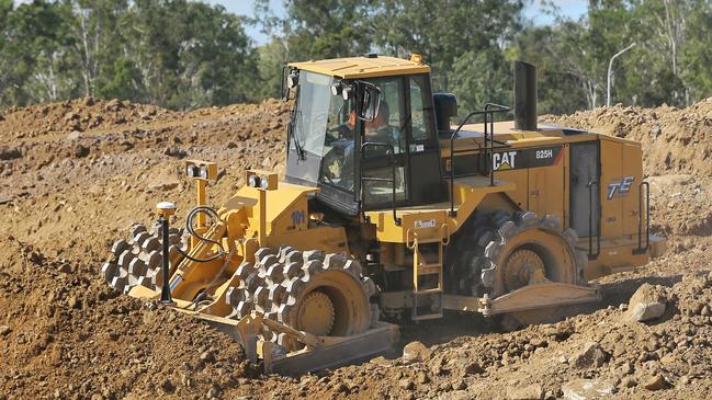 Work started on the new Greenbank school today after a visit from Premier Annastacia Palaszczuk.