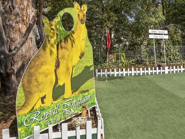 10 Ingram Rd, Anglesea, is selling with its own seven-hole mini golf course.