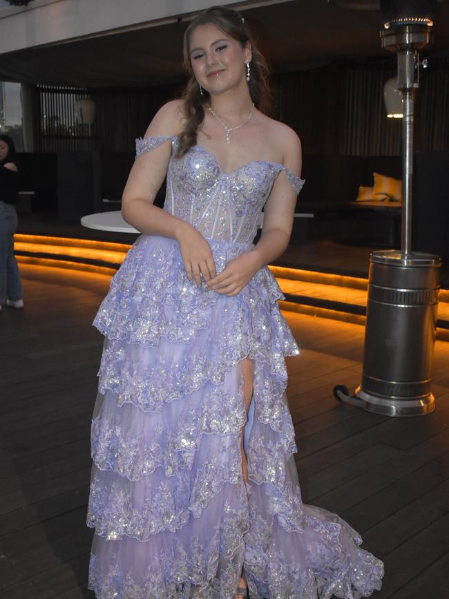 Sophia Cruz at Queensland Academies Creative Industries formal.