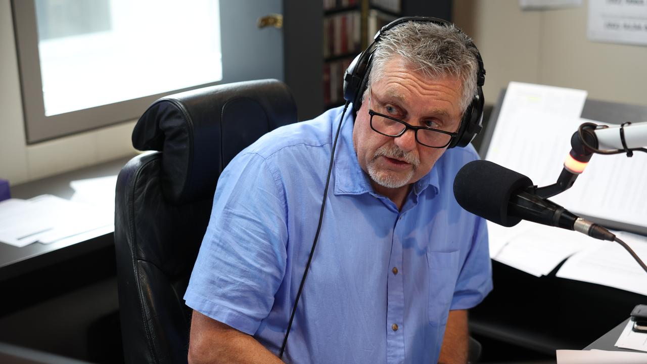 Ray Hadley (pictured) mentioned that their relationship with Alan Jones soured five years ago. Picture: Rohan Kelly.