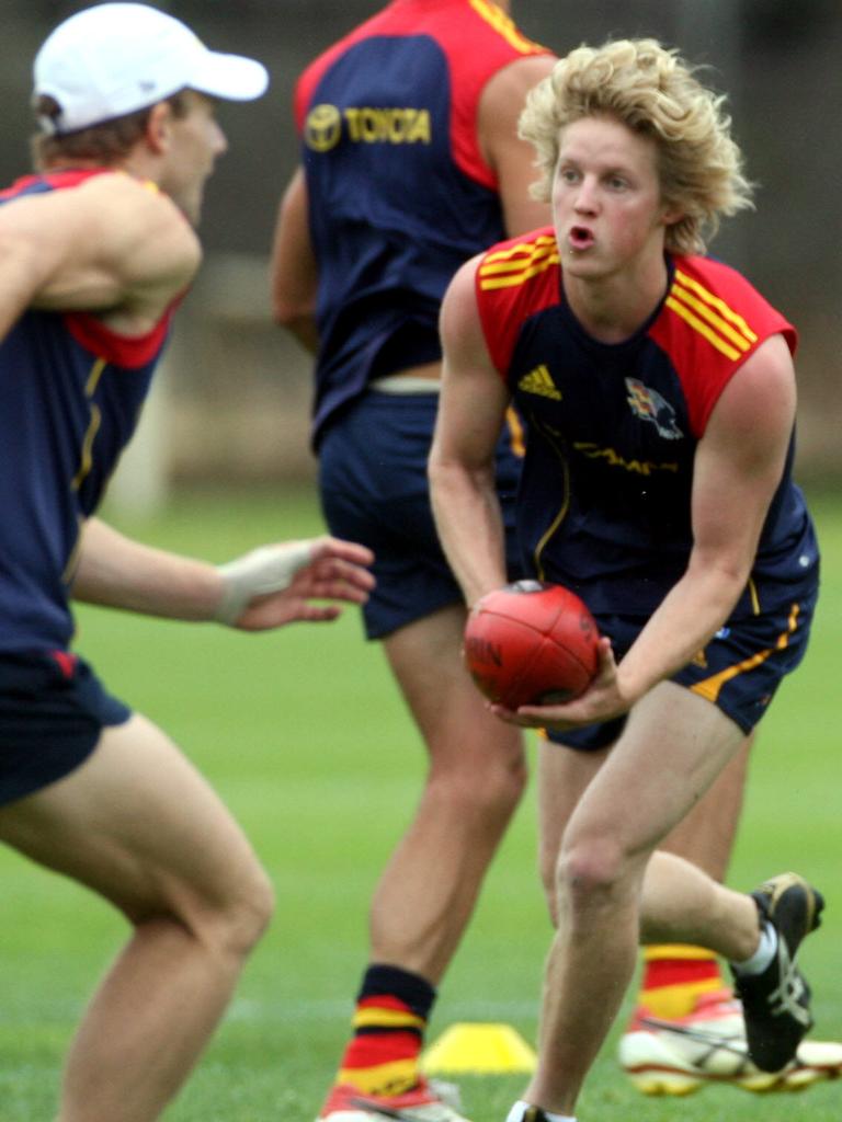 A young Sloane in 2008 Picture: RAY TITUS