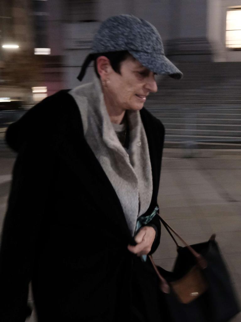 Isabel Maxwell arrives at a Manhattan court to attend the trial of her sister, Ghislaine Maxwell. Picture: Getty Images/AFP