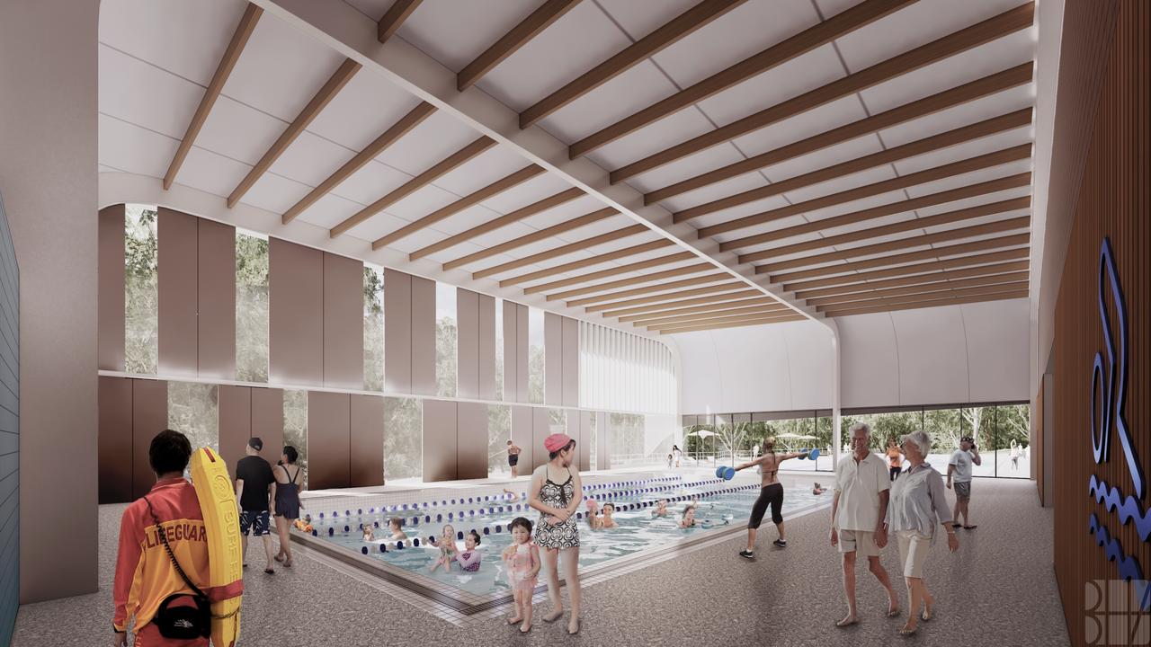 The indoor pool proposed for Epping Aquatic Centre.