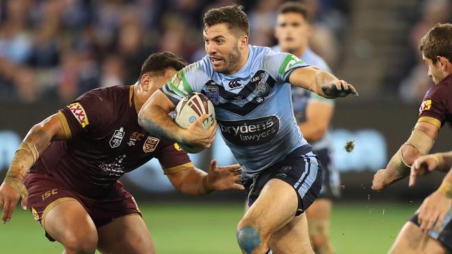 James Tedesco was superb for the Blues at the MCG. Picture: Brett Costello