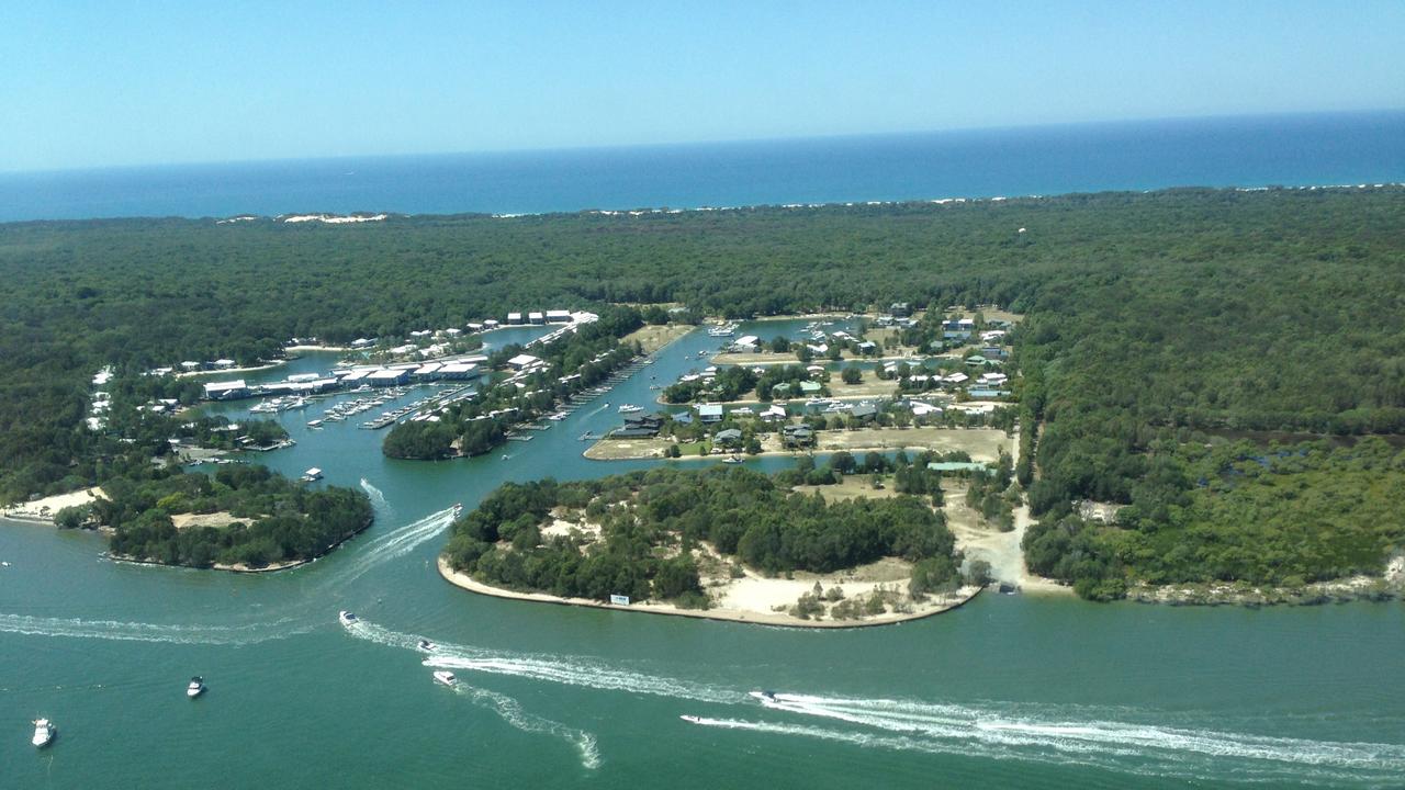 Couran Cove residents have been left without access to fire hydrants. Picture: Supplied