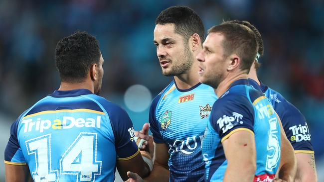 Jarryd Hayne had a blinder against the Dragons.