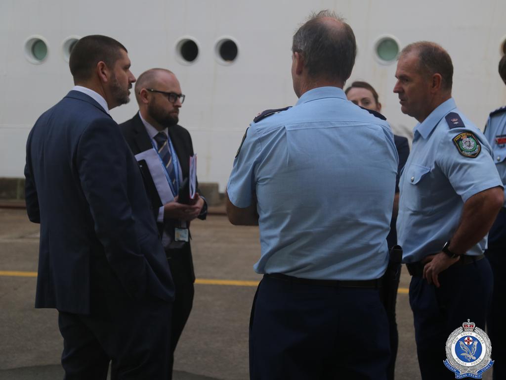 NSW Police are investigating the handling of the Ruby Princess. Picture: AAP Image/NSW Police