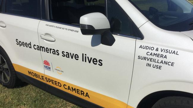 NSW Mobile speed camera. Picture: Supplied