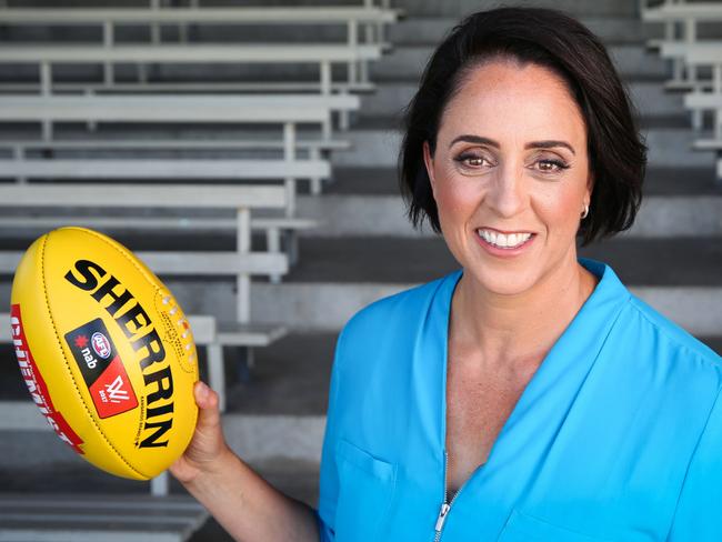 AFL chief executive Nicole Livingstone. Picture: NICOLE CLEARY