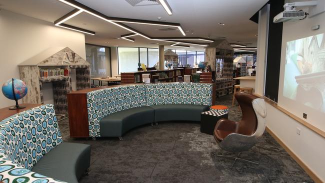 Inside the new Winton Centre library. Picture: Glenn Hampson.