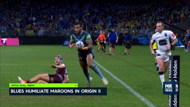 Blues leave Maroons in a world of pain