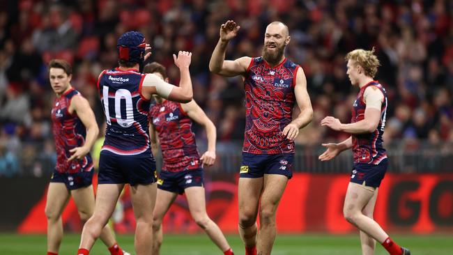 The Demons have knocked off another contender. Picture: Cameron Spencer/AFL Photos/via Getty Images