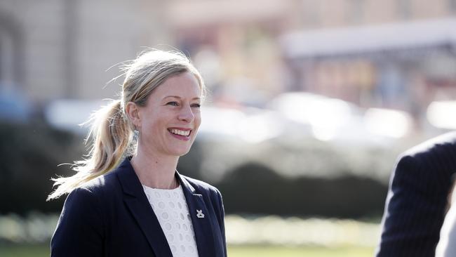 Tasmanian Labor leader Rebecca White. Picture: RICHARD JUPE