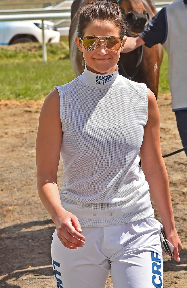 Michelle Payne at Stawell on Monday. Picture: Rob Leeson