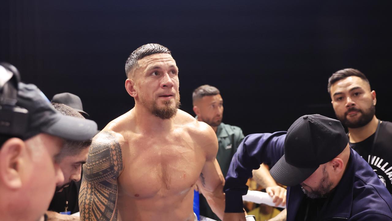 Sonny Bill Williams has been giving career advice to Haas. (Photo by Mark Evans/Getty Images)