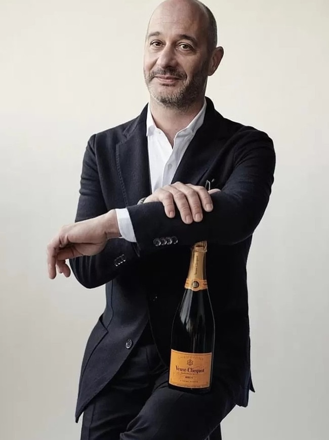 Didier Mariotti, chef de cave at Veuve Cliquot. Picture: Supplied
