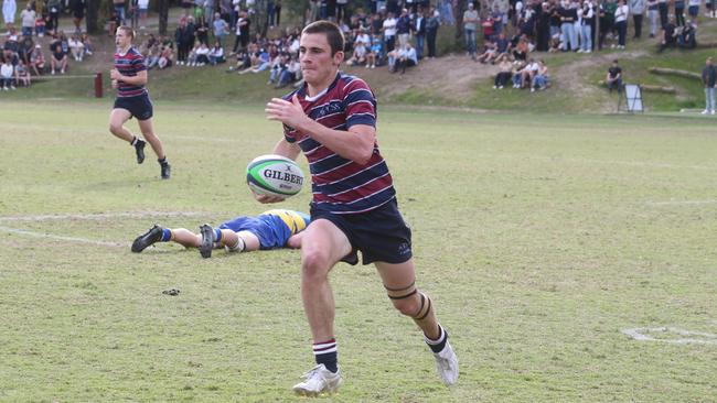 The Southport School vs. Toowoomba Grammar School firsts GPS rugby. Played on The Village Green.27 July 2024 Southport Picture by Richard Gosling