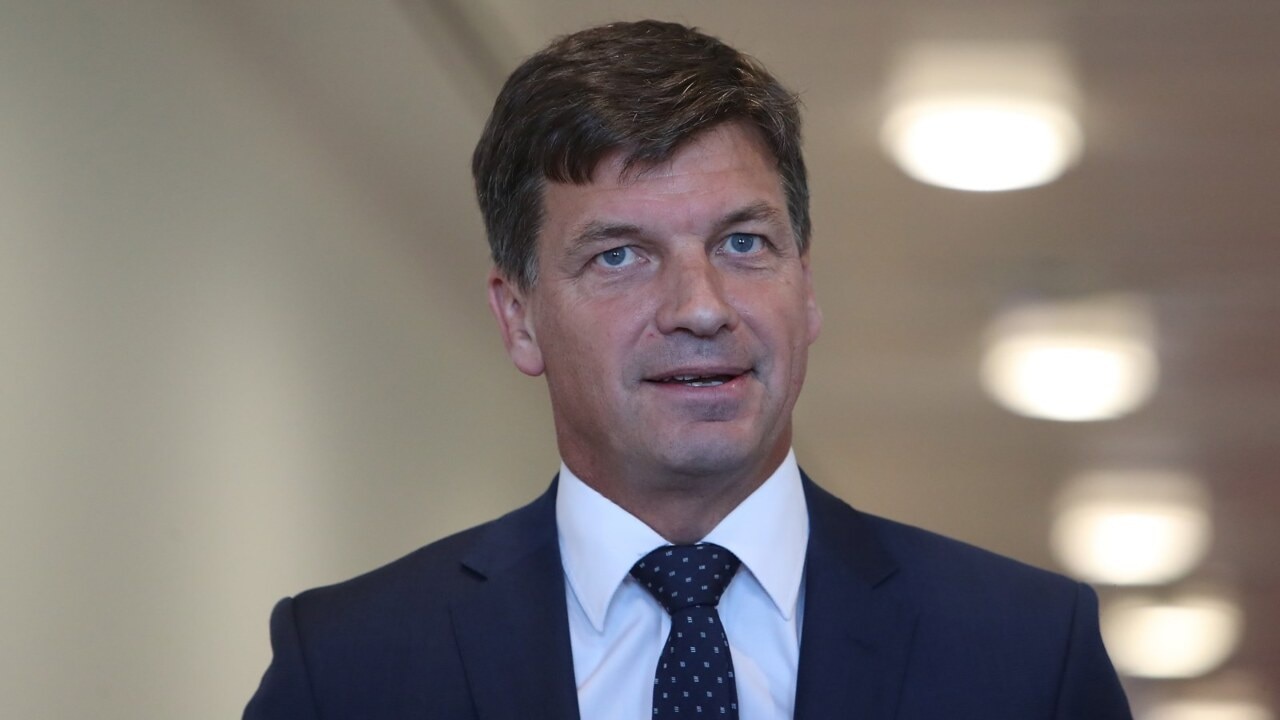 Angus Taylor laughs off inflation data fumble