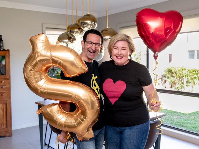 Creo Wealth co-directors Anthony and Kylie Sultana have developed a course for couples to get on the same page with their money. Picture: Supplied