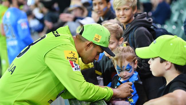 Capturing young fans is key to the game’s growth. Photo: AAP Image/David Mariuz