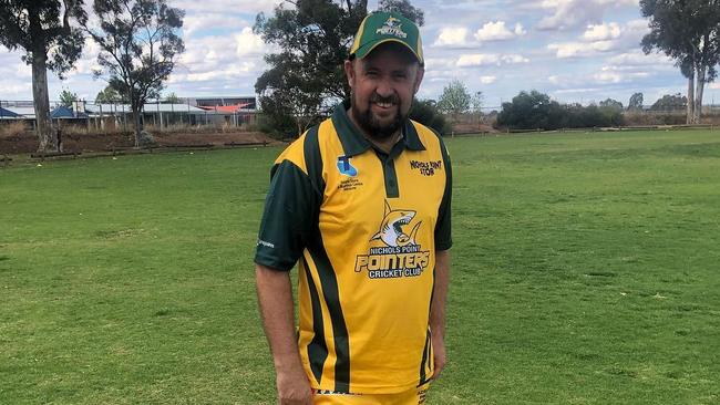 Dave Hogarth is one of the leading players in the Sunraysia Cricket Association this millennium. Picture: Nichols Point Cricket Club