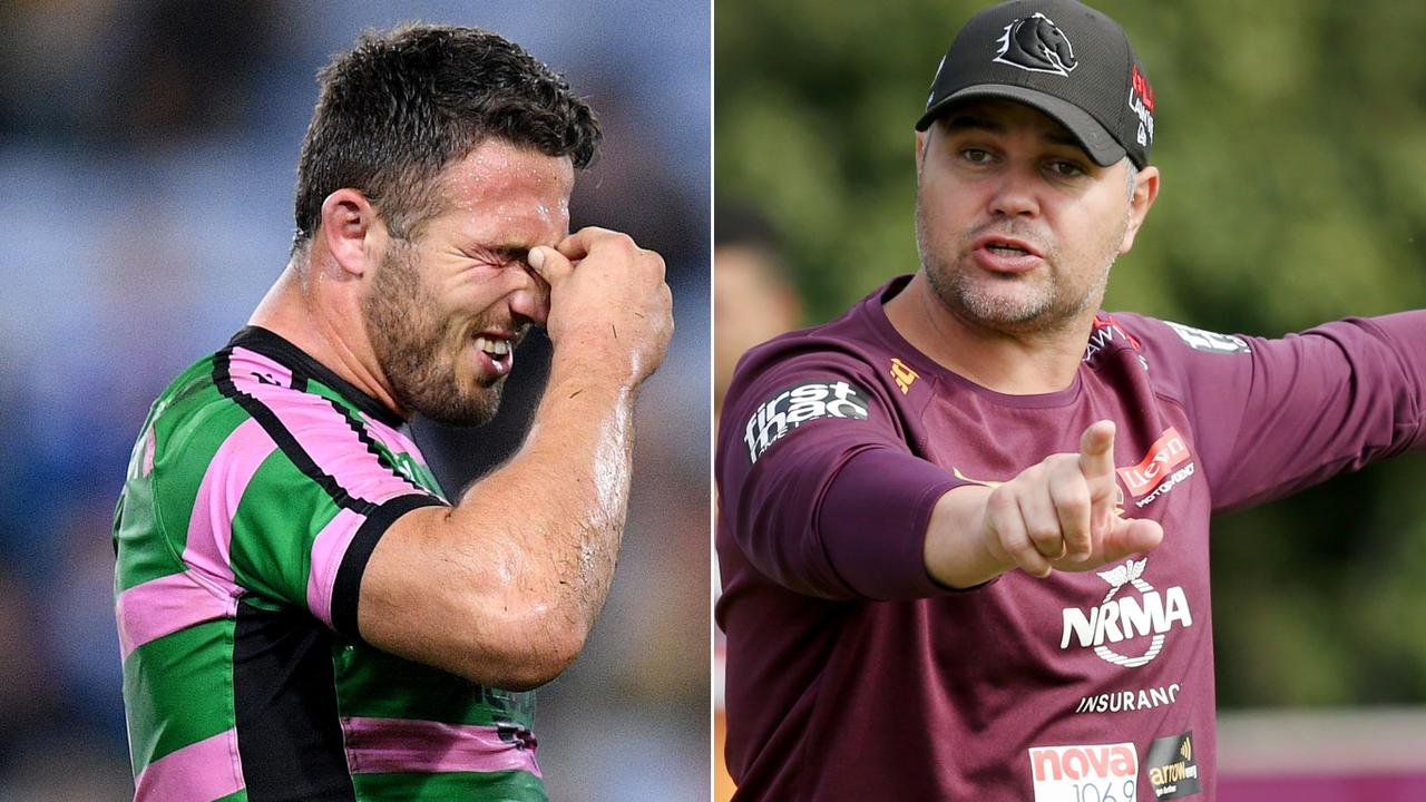 Sam Burgess has hit out at Anthony Seibold over his comments about the Rabbitohs' attack.