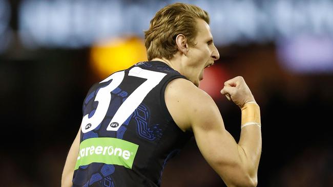 Former Carlton tall Daniel Gorringe has signed at Balwyn. Picture: Getty Images