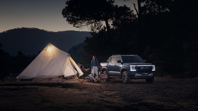 BYD Shark 6 plug-in hybrid ute. Photo: Supplied