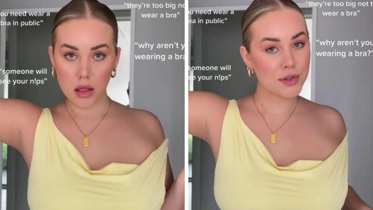 Women With Big Boobs Go Braless For A Week 