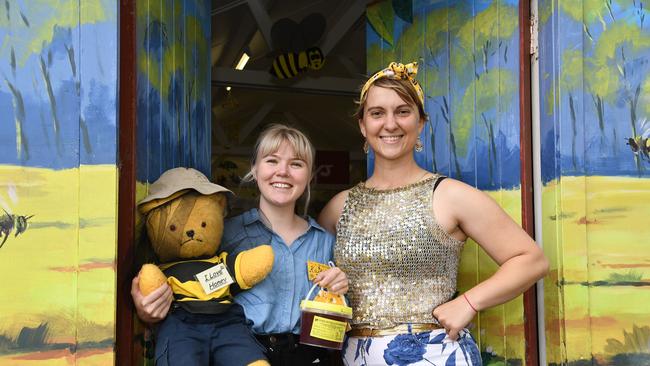 Kate Heim (left) and Marina Elliott in Honey Court. Heritage Bank Toowoomba Royal Show. Saturday March 26, 2022