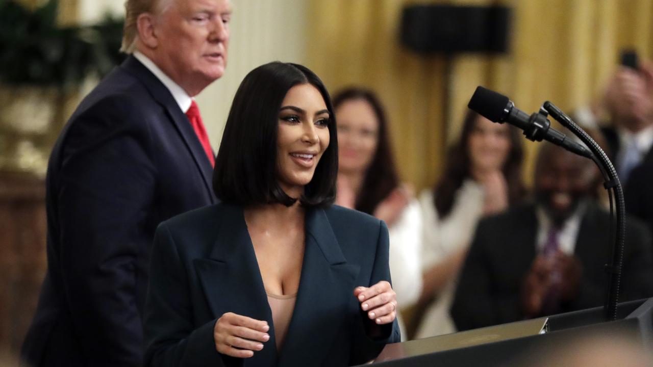 Mr. Trump also spoke at the event. Picture: AP Photo/Evan Vucci