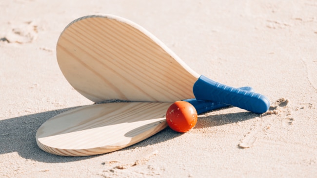 Perfect for the beach, paddle ball is growing more popular in Australia. Image: iStock