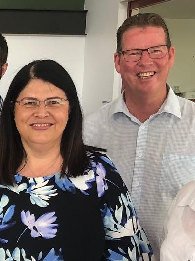 NOT YET: Education Minister Grace Grace, and Rockhampton Barry O'Rourke said region’s student population didn’t justify the construction of a Gracemere High School yet.